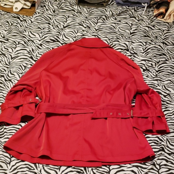 Michael Kors Double-Breasted Trench Coat - Picture 2 of 4